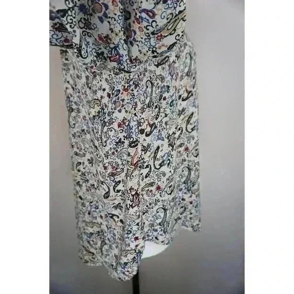 Collective Concepts Paisley Floral Blouse, Size MP - Picture 14 of 14